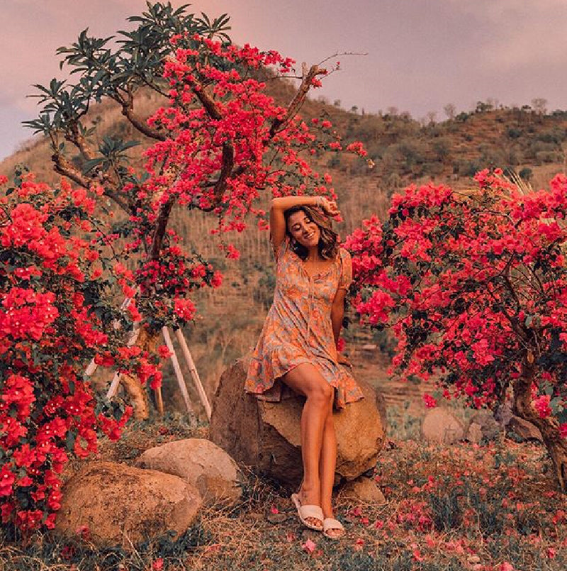 Vintage Boho Summer Dress - Qualuxe Store